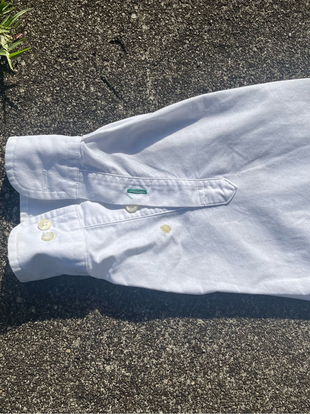 Tommy Hilfiger Men’s XL White Crest Cotton Button Down Shirt - Picture 7 of 8